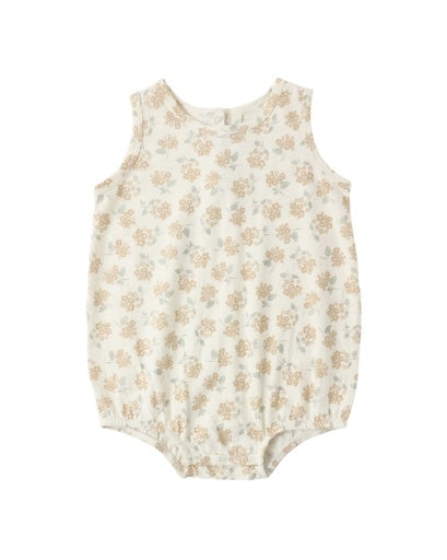 BUBBLE ONESIE YELLOW DITSY